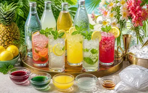 Des cocktails colorés et rafraîchissants, parfaits pour savoir que boire à l'apéro. Fruits, menthe et glaçons invitent à la dégustation.