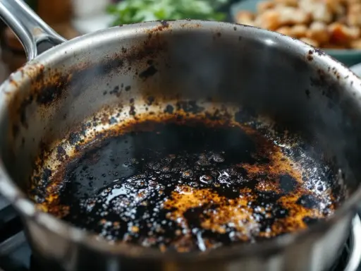 Casserole brûlée par de la confiture, un défi de nettoyage. Voici comment nettoyer une casserole brûlée avec de la confiture.